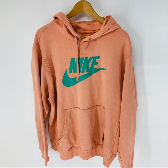 nike pullover hoodie pink